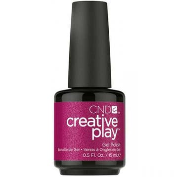 CND  Creative Play Gel Polish  #496 Cherry Glo Round  15 ml, Verzenden, Nieuw