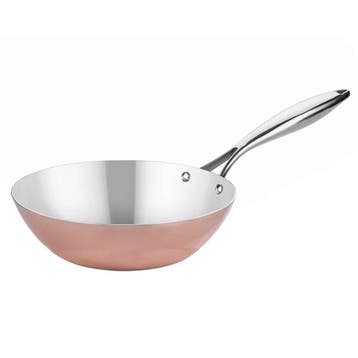 GGM Gastro | Wokpan - gegoten aluminium - Ø 280mm - hoogte:, Verzenden, Nieuw