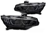 Koplampen Honda Civic X 16-21 LED Zwart, Ophalen of Verzenden, Nieuw