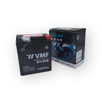 Accu VMF Powersport FA YTX7L (YTX7L-BS/ ETX7L-BS/ DTX7L-BS), Fietsen en Brommers, Brommeronderdelen | Scooters, Verzenden, Nieuw