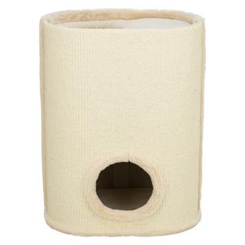 Kattentoren Trixie Arina Crème – Compacte Krabtoren met 2, Verzenden, Nieuw, Krabpaal