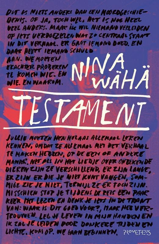Testament 9789044642889 Nina Wähä, Boeken, Romans, Gelezen, Verzenden