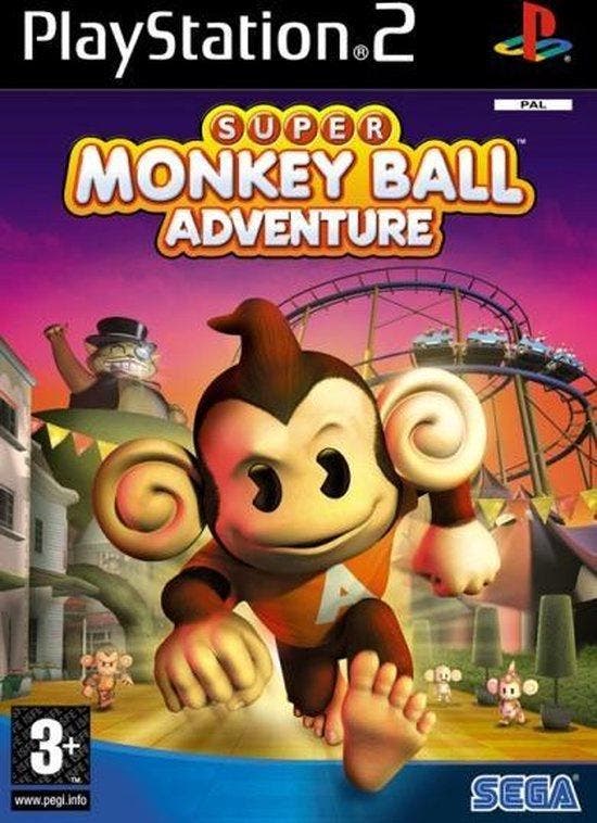Super Monkey Ball Adventure (PS2 Games), Spelcomputers en Games, Games | Sony PlayStation 2, Zo goed als nieuw, Ophalen of Verzenden