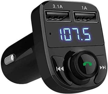 FM transmitter draadloos + Bluetooth 2x USB SD carkit auto, Verzenden, Nieuw