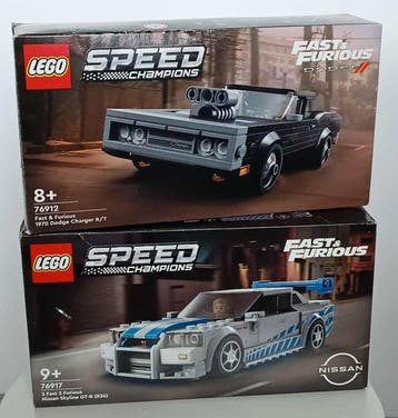 Lego - Speed Champions - 76912, 76917 - SUPER ZESTAW - Fast, Nieuw