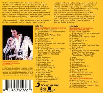 cd - elvis presley - ELVIS RECORDED LIVE ON STAGE IN MEMP..., Verzenden, Zo goed als nieuw