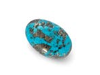 Nischapur turkoois met pyriet - 48,75 ct Cabochon- 9.75 g