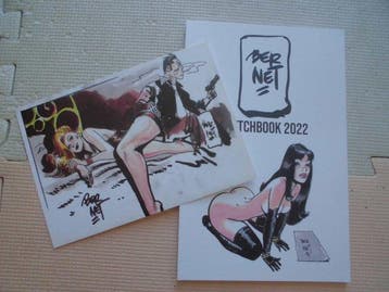 Torpedo 1936 - Jordi Bernet sketchbook 2022 + signed Ex, Nieuw