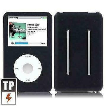 iPod Classic Silicone Hoes Skin Hoesje - Zwart, Verzenden, Nieuw, Opberg- of Beschermhoesje, Classic of Photo