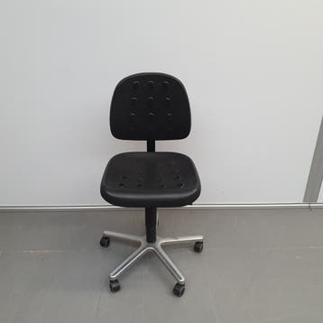 Labkoo medische werkstoel - PU kunststof zwart - ihv 43-57 c, Ophalen of Verzenden, Nieuw
