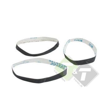 Schuurband, 10mm X 600mm, 3 Stuks, 60, 80 En 120 Grit, Ophalen of Verzenden