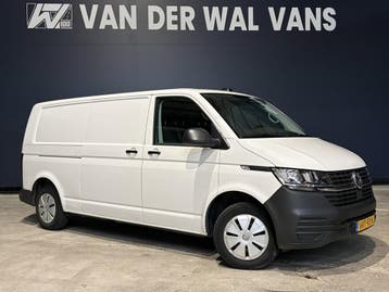 Volkswagen Transporter 2.0 TDI L2H1 Euro6 Airco | Navigatie, Stof, Gebruikt, Volkswagen, Wit