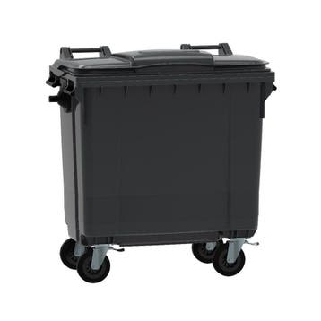 Afvalcontainer 770 liter grijs, Huis en Inrichting, Woonaccessoires | Prullenbakken, Kunststof, Nieuw, 40 liter of meer, Ophalen of Verzenden
