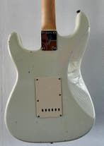 Fender CS relic Stratocaster 1969 Olympic White 2006, Verzenden, Zo goed als nieuw, Solid body, Fender