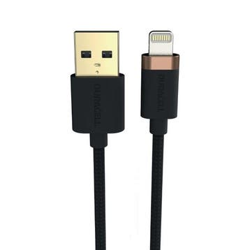 iPhone oplaadkabel | USB A  Lightning | Duracell | 1 meter, Verzenden, Nieuw