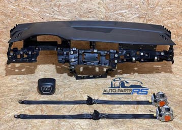 Dashboard + Airbags + Veiligheidsgordels Audi Q8, Auto-onderdelen, Dashboard en Schakelaars, Verzenden, Gebruikt, Audi
