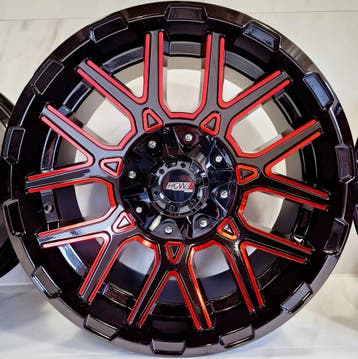 20 inch 6x135 / 6x139.7 HCW Racing F20B Dodge Ram velgen, Ophalen of Verzenden, Nieuw, 20 inch, Velg(en)