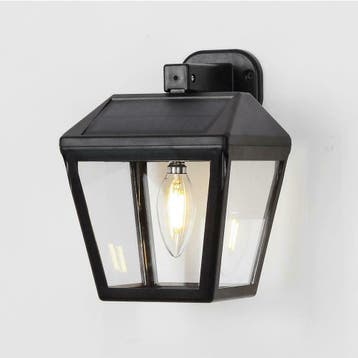Solar LED wandlamp Noah op zonne energie met filament lamp, Zonne-energie, Verzenden, Minder dan 50 watt, Wandlamp