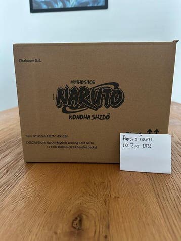 Mythos TCG Naruto - Konoha Shid - First Edition (EN), Verzamelen, Nieuw