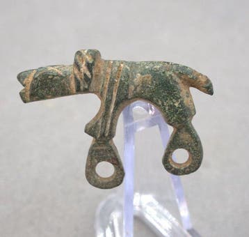 Ancient Roman Bronze Lion figure - 29 mm