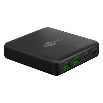 Powerbank | Goobay | 4 poorten, Verzenden, Nieuw