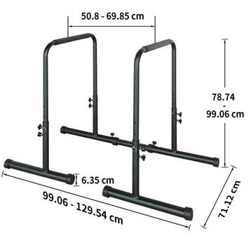 Verstelbare Dip Bars – Parallel Bars voor Home Gym Training, Verzenden, Nieuw