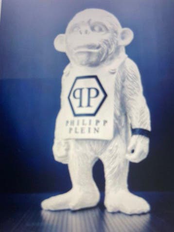 AMA (XX-XXI) - Pope (1985) Philippe Plein Chimpansee- Banksy, Antiek en Kunst