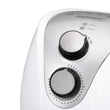 Heteluchtfriteuse 9in1 Wit incl receptenboekje 1500W, Verzenden, Nieuw