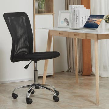 Ergonomische bureaustoel met mesh rugleuning en in hoogte ve, Verzenden, Nieuw