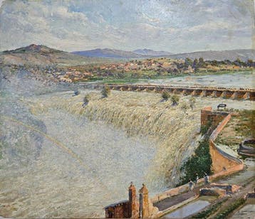 École française (XX) - La rivière