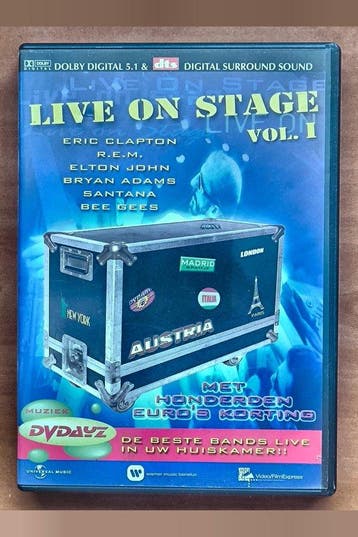 Live on Stage Vol.1 2002 6 DVDs voor de prijs van 5, Verzenden, Nieuw in verpakking