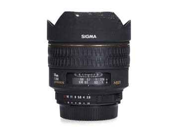 Sigma 14mm f/2.8 EX HSM Aspherical - Nikon F - Groothoeklens, Ophalen of Verzenden, Zo goed als nieuw, Nikon