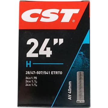CST Binnenband 24 inch 24 x 1.50-1.90 met autoventiel 40..., Ophalen of Verzenden, Nieuw, Band
