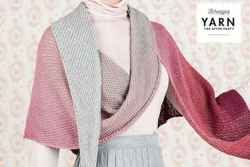 Breipatroon Sjaal model Essence Shawl met kleurverloop van, Ophalen of Verzenden, Nieuw