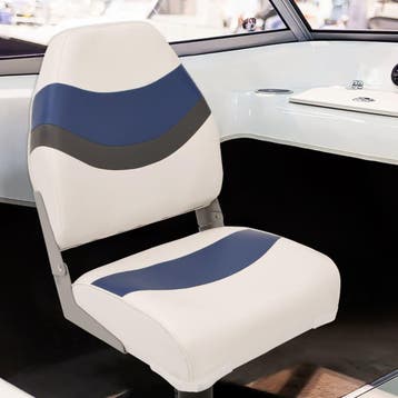 vidaXL Bootstoelen 2 st met poot in hoogte verstelbaar 360°, Watersport en Boten, Verzenden, Nieuw