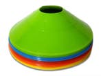 Set van 10 Voetbal Trainingskegels Disc Cones Agility, Verzenden, Nieuw
