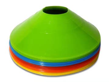 Set van 10 Voetbal Trainingskegels Disc Cones Agility, Verzenden, Nieuw