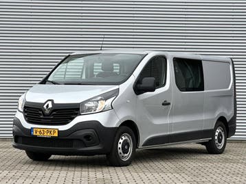 Renault Trafic 1.6 dCi L2 DC Dubbele cabine MARGE btw vrij, Stof, Gebruikt, Euro 6, Renault