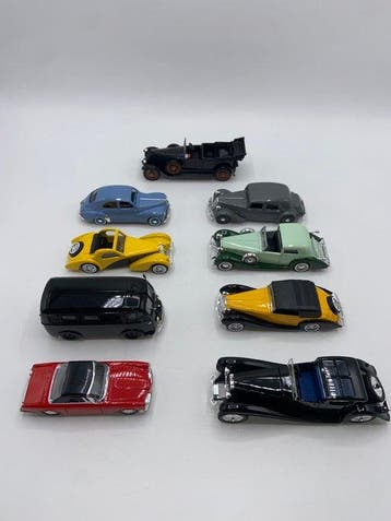 Solido, Norev 1:43 - Modelauto (9) - De prestigieuze autos, Nieuw