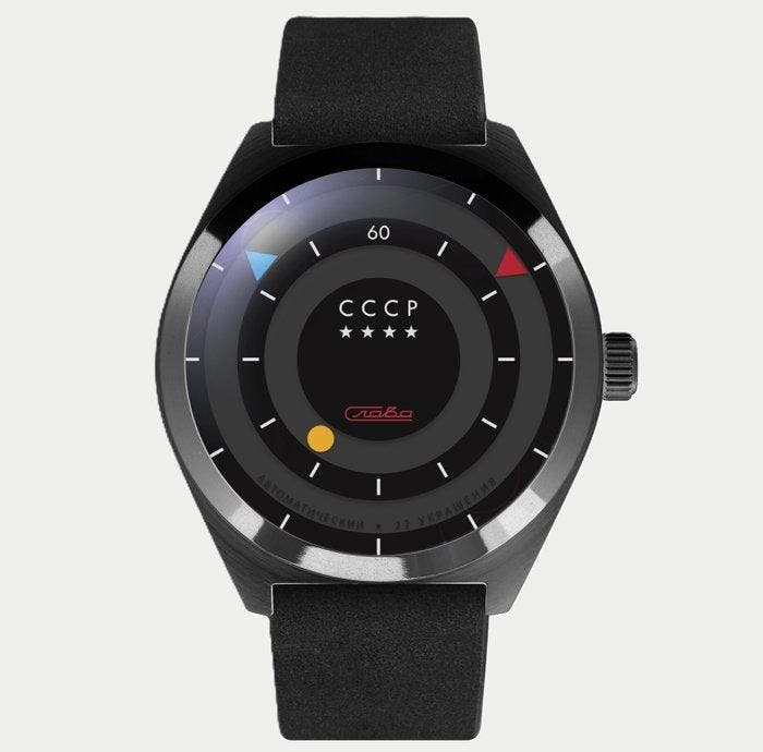 CCCP - NEUJMIN - Astronomy - Slava Automatic - Limited, Sieraden, Tassen en Uiterlijk, Horloges | Heren