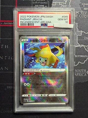 Pokémon - 1 Graded card - Jirachi - PSA 10 - Sword & Shield, Nieuw