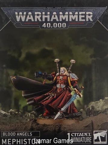 Blood Angels Mephiston (Warhammer 40.000 nieuw), Hobby en Vrije tijd, Wargaming, Ophalen of Verzenden, Nieuw
