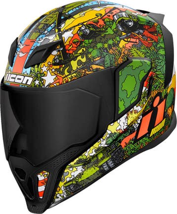 Icon Airflite GP23 Integraalhelm Multicolor, Motoren, Nieuw met kaartje, Overige merken, Heren, Verzenden