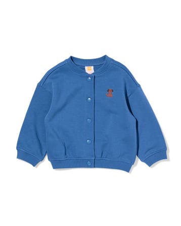 HEMA Takkie babyvest sweatstof blauw, Verzenden, Nieuw
