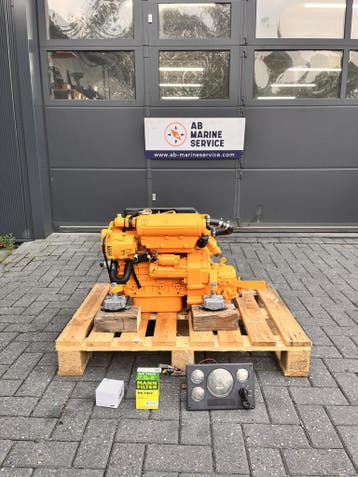 Vetus M3.28 28pk compleet met keerkoppeling en dashboard (1, Ophalen of Verzenden, Nieuw
