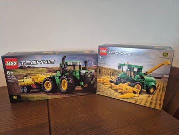 Lego Set - Technic - 42136 John Deere Tractor; 42168 John, Nieuw