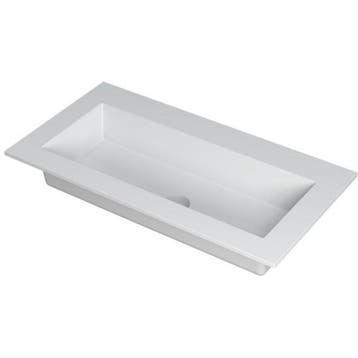 INK Kraft Wastafel Enkele Bak Zonder Kraangat - 900x450x10, Ophalen of Verzenden, Nieuw