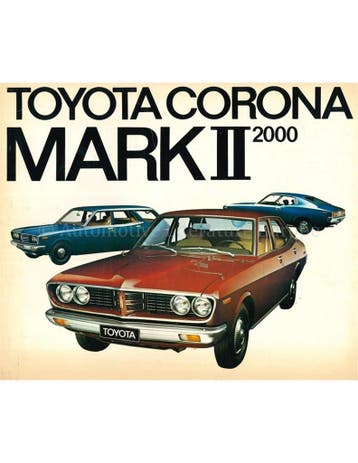 1973 TOYOTA CORONA BROCHURE ENGELS, Nieuw, Toyota, Author