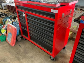 Online veiling: Würth, gereedschapswagen met handgereedschap, Nieuw