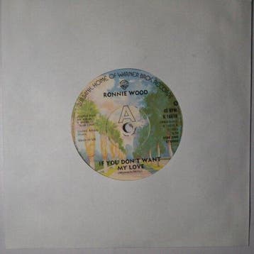 Ronnie Wood - If You Dont Want My Love - Single, Verzenden, Nieuw in verpakking